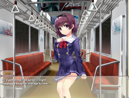 A Molester On The Train 01