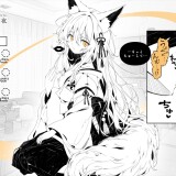 A-Night-When-the-Fox-Girl-I-Took-In-Slowly-Warms-Up-to-Me-04a1887f3ff1fa802b