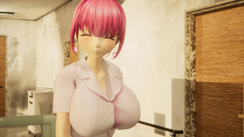 Ejaculation Treatment by Nurse Luna with her Bursting Tits, in a Sexual Treatment Ward! 4