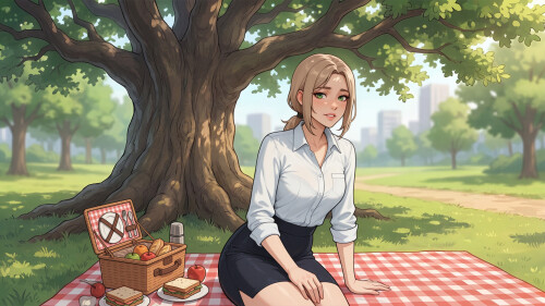 Femboy Futa Cozy Cafe 10