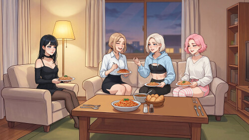 Femboy Futa Cozy Cafe 11