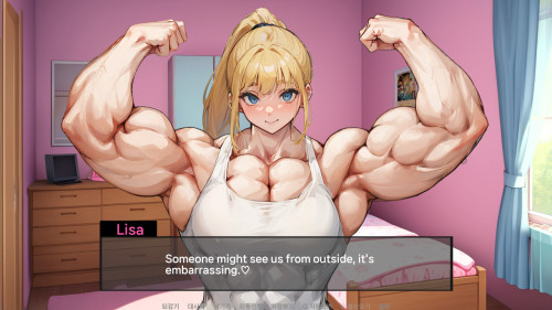 Muscle Girl Lisa Training Diary 7