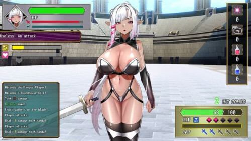 The Arena of Sacrifice - Miranda the Dark Elven Swordsman 02