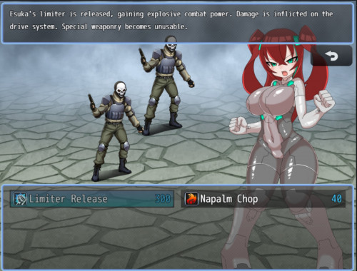 Training of the Cybernetic Heroine of Justice 2